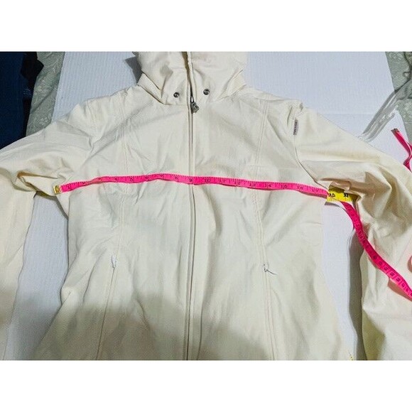 Vintage Y2K Bogner Fire + Ice Ski Jacket Womens Size 6 White Softshell Insulated - Picture 15 of 16